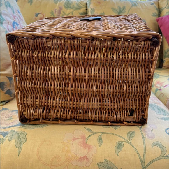 Kate Spade x Target Adult Woven Bicycle Basket Natural NWT - Picture 9 of 12